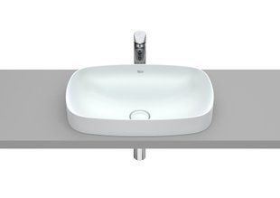 Накладной умывальник 55см раковина цвет Peal, Roca Inspira Soft A327504630 A327504630 фото