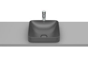 Накладной умывальник 37см раковина цвет ONYX, Roca INSPIRA SQUARE A32753R640 A32753R640 фото