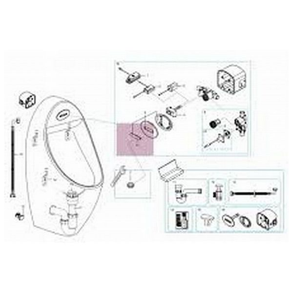 KIT VISOR SENSOR EURET Roca AG0115000R AG0115000R фото