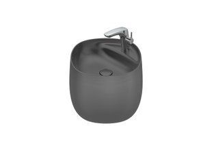 Умивальник 46см раковина моноблок, колір ONYX, Roca BEYOND A3270B1640 A3270B1640 фото