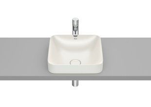 Накладной умывальник 37см раковина цвет Beige, Roca INSPIRA SQUARE A32753R650 A32753R650 фото