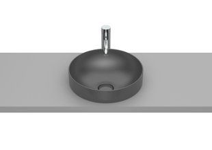 Накладной Умывальник 37см раковина цвет ONYX, Roca INSPIRA Round A32752R640 A32752R640 фото