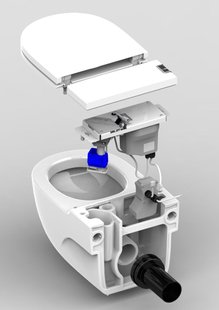 KIT ASSEMBLY BLOWER Meridian INTANK для унітаза Roca AV0010400R AV0010400R фото