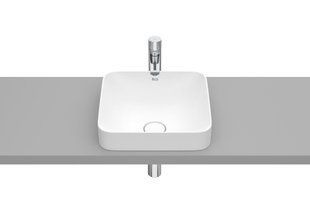 Матовый Накладной умывальник 37см раковина Roca INSPIRA SQUARE A32753R620 A32753R620 фото