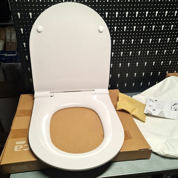 Сиденье крышка для унитаза Gap Slim Compacto Round slow closing Roca A801D22003 A801D22003 фото