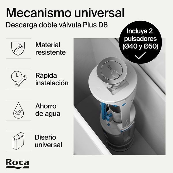 Универсальный Механизм смыва для бачка унитаза Roca A822505500 A822505500 фото